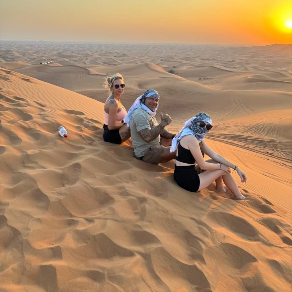 Sunrise Desert Safari Dubai with Sandboarding and Camel Ride