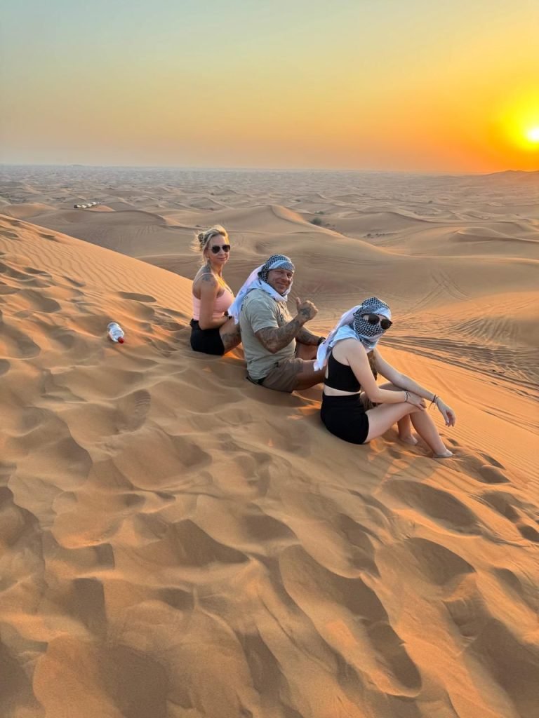 sunrise desert safari