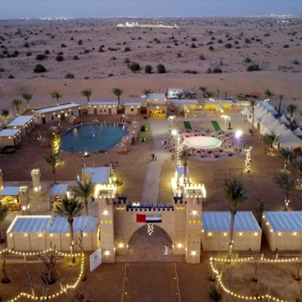 Luxury Heritage Village Desert Safari with Lake Side Sitting