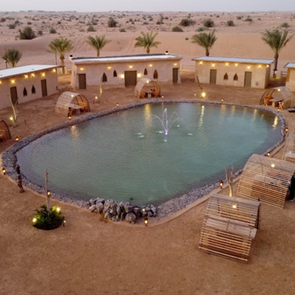 heritage village dubai lake view