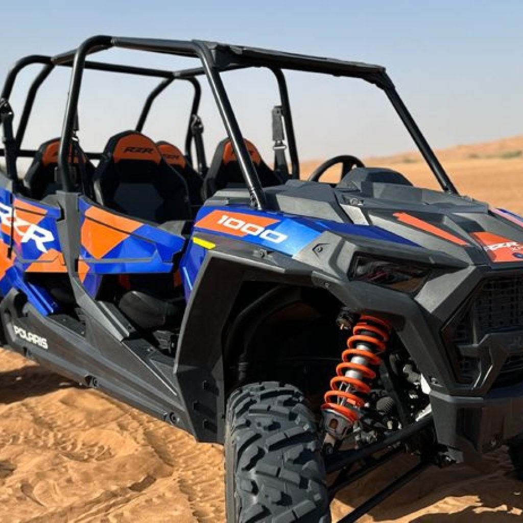 4 seater rzr dubai buggy ride