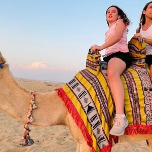 camel ride with star dunes tourism