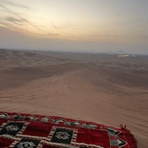 enjoy sunrise desert safari