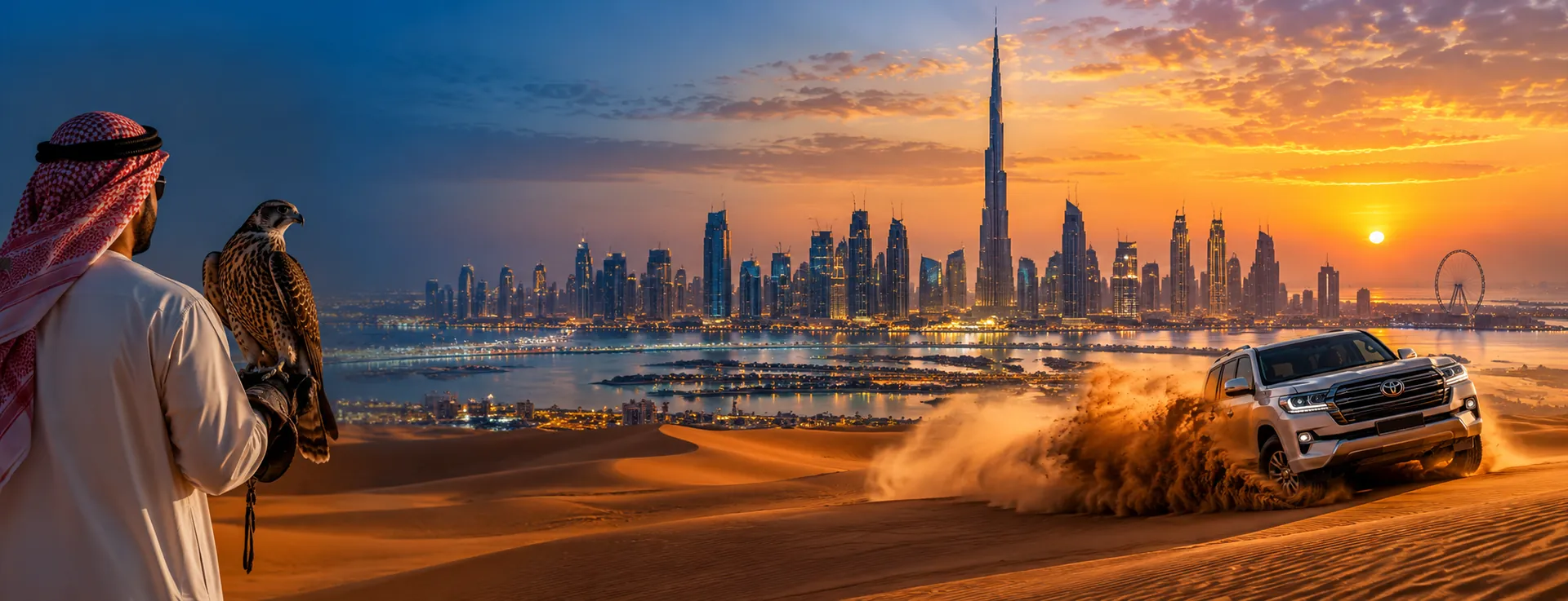 Dubai desert safari adventure with Star Dunes Tourism in the UAE