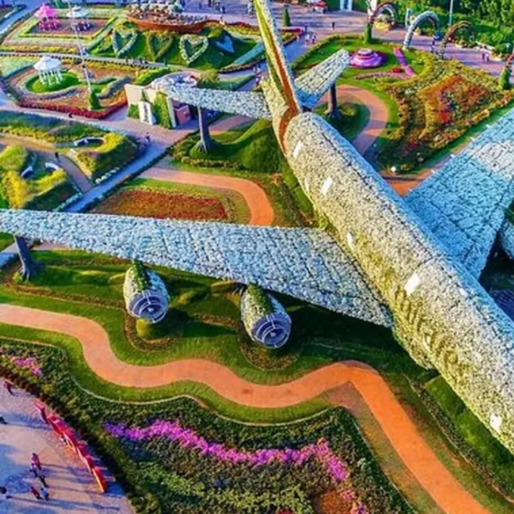 Emirates A380 Floral Display