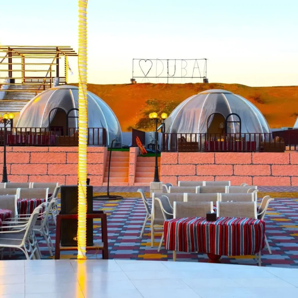 total-support-camp-desert-dome-seating