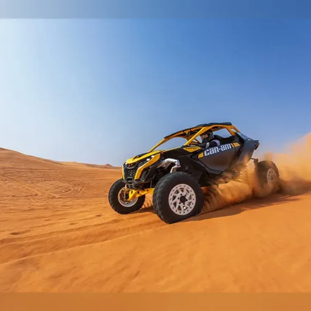 Can-Am Maverick R 2-Seater Buggy Dubai – 1 Hour Early Bird Tour
