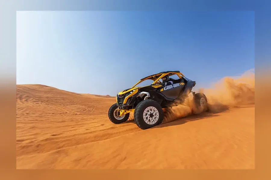 Can-Am Maverick R 2-Seater Buggy Dubai – 1 Hour Early Bird Tour